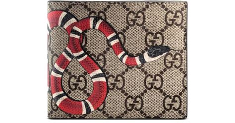 portefeuille gucci serpent|Gucci snake logo.